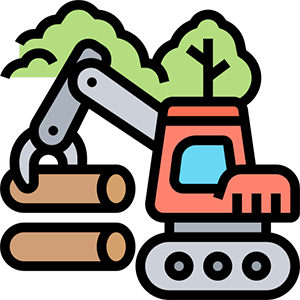 FORESTRY/EARTH MOVING MACHINERY